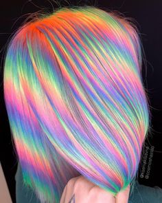 Hair Inspired, Rave Hair, Creative Hair Color