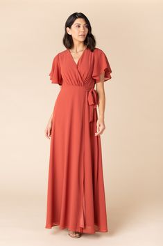 Timelessly elegant, this chiffon maxi dress pairs a wrapped bodice with soft flutter sleeves and a flowy skirt that make a perfect combination for this flattering dress. Short flutter sleeves - lined to the cap sleeve length Self fabric tie belt Fully lined Maternity and nursing friendly Fabric content - Polyester - Dry clean recommended To order this dress, please go to https://arborandco.com/ Formal Nursing Dress, Nursing Dresses, Getaway Dress, Called To Surf, Chiffon Wrap, Flattering Dress, Nursing Friendly, Nursing Dress, Flattering Dresses