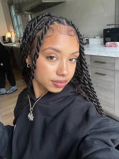 Masculine Women, Cute Box Braids Hairstyles, Protective Hairstyles Braids, Pretty Braided Hairstyles, Natural Hair Braids, Baddie Hairstyles, Box Braids Hairstyles, Braids For Black Hair, Women Hairstyles