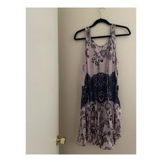 This Flowy Free People Dress Is A Personal Favorite! The Perfect Edition To Any Closet New With Tags! Purple Floral Dress, Fall Clothes, People Dress, Free People Dresses, Free People Dress, Purple Floral, Color Purple, Floral Dress, New Dress