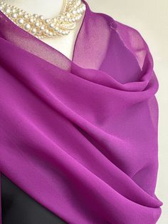 This fasionable versatile sheer chiffon shawl can be used to dress up an outfit for a special evening, a wedding or as a neck scarf. Effortlessly give a dress a new look by simply adding this shawl. Perfect as bridesmaid gifts or wedding favours, the perfect gift for any occasion. Mix and match with similar or contrast color jewelry, soaps, hand lotions or a box of chocolates and make the perfect personalized gift pack. Perfect as wedding coverup, bridesmaids gifts. Measures 20"Wx 74"L rectangul Elegant Sheer Silk Scarf For Formal Occasions, Elegant Chiffon Silk Shawl Scarf, Formal Chiffon Shawl, Elegant Chiffon Shawl Scarf, Elegant Chiffon Silk Scarf For Evening, Chiffon Silk Scarf For Weddings, Elegant Sheer Chiffon Scarves, Elegant Organza Scarves For Party, Elegant Silk Chiffon Scarves For Wedding