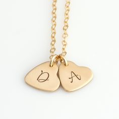 "Mother's Day Gift, Mother's Day Gifts for Grandma, Kids Initials Necklace, Gifts for Wife, Personalized initial Heart Necklace, Gift for Her Keep your little ones close to your heart with this initial heart necklace! It's great for layering, a wonderful minimalist piece, perfect gift for your wife, girlfriend, Mother's Day gift or simply to treat yourself! Engraved and hand assembled with care and love, it comes in 14k gold fill, rose gold fill, or sterling silver. HOW - TO - ORDER 1. Select yo Valentine's Day Gift For Mom - Initial Pendant Necklace, Heart-shaped Initial Necklace For Mother's Day Anniversary, Mother's Day Gift Initial Tarnish-resistant Necklace, Heart-shaped Initial Necklace For Mother's Day, Heart-shaped Initial Necklace For Valentine's Day, Initial Heart Necklace, Morse Code Necklace, Mom Necklace, Chain Extenders