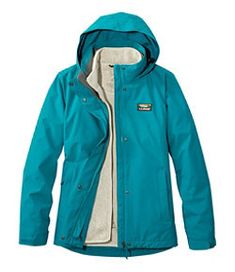 #LLBean: Women's L.L.Bean Sweater Fleece 3-in-1 Jacket Insulated Jacket Women, Down Parka Women, 3 In 1 Jacket, Sailing Outfit, Puffer Jacket Women, Womens Parka, Winter Jackets Women, Womens Fleece, Warm Jacket