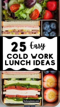 cold work lunch ideas Easy Healthy Lunches To Pack, Easy Healthy Meal Prep Lunch Cold, Packable Lunch Ideas For Adults, Whole Food Cold Lunches, Easy Work Lunch Ideas Make Ahead, Easy Bulk Lunch Ideas, Meal Prep Ideas Cold Lunch, Cold Food Recipes Lunch Boxes, Meal Prep You Can Eat Cold