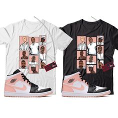 Jordan Crimson Tint Shirt Rap T Shirt, Pearl Shirt, Jordan 4 White, Rap Shirt, Sneaker Match Tees, Sneaker Tee, Yeezy 350