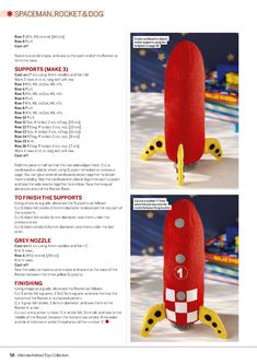 the instructions for how to make a rocket ship