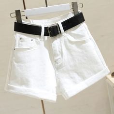 White Lace Gloves, Wide Leg Plus Size, Shorts With Belt, Wide Leg Shorts, Blue Denim Shorts, Hot Dress, Wide Leg Denim, Shorts Jeans, Get Yours Now