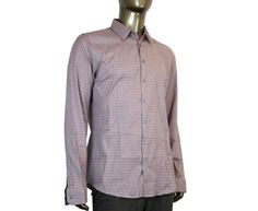 Made up of 100% Cotton Size Type: Regular, Sleeve Length: Long Sleeve, Fit: Slim Fit, Pattern: Plaids & Checks, Cuff Style: Standard Cuff Measurements:- Size Type: Regular; 43 / 17, 41 / 16, 39 / 15.5 Original Gucci tags included Made in Italy Gucci Button-up Shirt For Spring, Gucci Formal Button-up Shirt, Gucci Fitted Long Sleeve Top, Spring Fitted Gucci Shirt, Gucci Formal Long Sleeve Tops, Gucci Cotton Shirt For Spring, Designer Fitted Multicolor Shirt, Gucci Spring Workwear Shirt, Gucci Fitted Formal Top