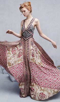 Lovely dress Pinterest Tv, Bod Goals, Sukienki Maksi, Estilo Hippie, Bohol, Couture Mode, Boho Maxi, Bohemian Fashion