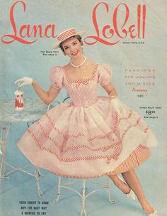 A Vintage Nerd, Lana Lobell Fashions, Vintage Fashion Designers, Lana Lobell 1950s Fashion, Lana Lobell 1960s Fashion, Vintage Fashion Blog Roll Dress, 1950 Fashion, Vintage Fashion 1950s, Fifties Fashion, Vintage 1950s Dresses, 1950s Style, Retro Mode