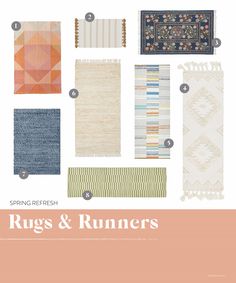 rugs and runners are featured in this article