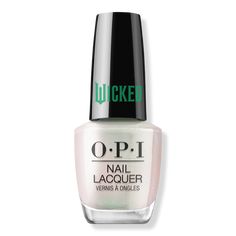 OPI x Wicked Nail Lacquer Collection - WICKED NL OH, FOR OZ SAKEFeaturesHow spellbindingly stunning! You're oz-itively glowing in this multi-dimensional pearl nail shade. Icy white is cast with pink and green reflects to create a mesmerizing hue.Nail the magic with a limited edition nail polish collection of crmes, shimmers, and pearls inspired by Wicked the movie.BenefitsUp to 7 days of wear.* *When used with 3-step system.Smooth, glossy finish with brilliant shine.Pro-Wide brush for flawless application.Color remains true during wear. - OPI x Wicked Nail Lacquer Collection Nail Base Coat, Black Nail Polish, Blue Nail Polish, Pearl Nails, Nail Polish Collection, Ulta Beauty, Nail Lacquer, Beauty Nails, Natural Nails