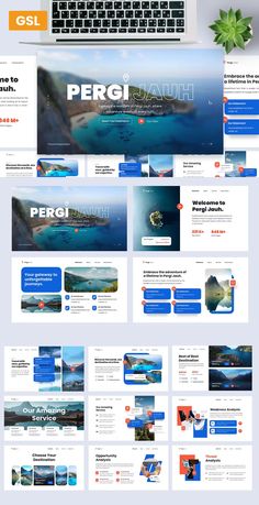 Travel Google Slide Template Travel Presentation Template, Travel Powerpoint Template, Travel Presentation Design, Layout Presentation Design, Presentation Design Inspiration, Slide Presentation Design, Presentation Layout Design, Presentation Slide Design, Travel Presentation