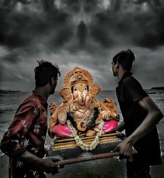 #ganpatibappa Ganpati Bappa Morya, Bappa Morya, Actress Hairstyles, Ganesh Photo, Hanuman Pics, Photoshop Pics, Emotional Photography