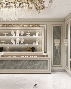 We have fulfilled the client’s dream of having a magical and luxurious interior design for his “Gold Store “ 💎… -Share your thoughts with us about this magical work ✨ Gold Shop Interior Design, Luxury Jewelry Store Interior, Small Gold Shop Interior Design, Jewellery Store Interior, Jewellery Shop Interior Design, Luxury Jewelry Shop, Shop Counter Design, Jewelry Store Interior, Luxury Jewelry Store