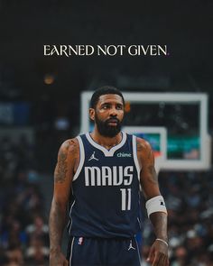 a basketball player standing in front of a crowd with the quote, i learned not given