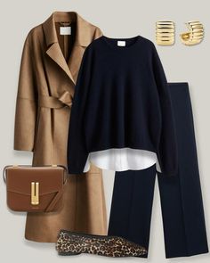 Trend Outfit, Stile Hijab, Chique Outfits, Print Shoes, Casual Work Outfits, Winter Mode, Work Wardrobe, Looks Style