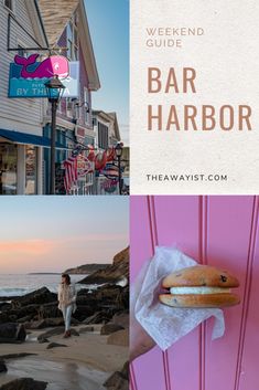 Weekend Travel Guide to Bar Harbor, Maine - The Awayist Portland To Bar Harbor Road Trip, Bar Harbor Maine Aesthetic, Bar Harbor Maine Outfits, Bar Harbor Maine Things To Do