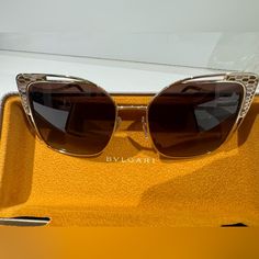 Brand New Purchased From Sunglass Hut, Short Hills Nj Comes With Case Bvlgari Sunglasses, Short Hills, Sunglass Hut, Colored Sunglasses, Sunglasses Accessories, Clothing Brand, Women Accessories, Brand New, Sunglasses