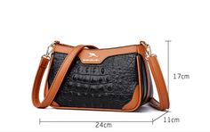 Alligator Pattern Shoulder Bags Women Crossbody Bag - A.A.Y FASHION Product Description: The alligator pattern adds a touch of sophistication, while the small square bag design is perfect for various occasions. Made with high-quality PU material, this crossbody bag is available in a range of colors to suit your preferences. Key Features: Color Options: Black, Red, Blue, Grey, Green Material: PU Luggage Trend Style: Small Square Bag Bag Size: Small Popular Element: Crocodile Pattern Lining Textur Formal Crossbody Shoulder Bag With Crocodile Pattern, Business Crossbody Bags With Crocodile Pattern, Evening Shoulder Bag With Crocodile Pattern, Business Crocodile Pattern Crossbody Bags, Evening Crossbody Bag With Crocodile Pattern, Elegant Crossbody Shoulder Bag With Crocodile Pattern, Elegant Crocodile Pattern Crossbody Shoulder Bag, Classic Crocodile Pattern Crossbody Bag, Formal Black Crocodile Pattern Shoulder Bag