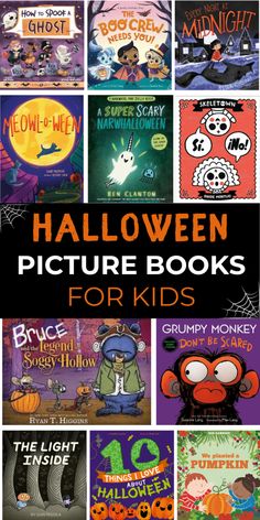 Halloween picture books Halloween Picture Books, Christmas Story Books, Halloween Books For Kids, Halloween Jokes, Halloween Stories, Halloween Books, Books For Kids, Toddler Books, Halloween Pictures