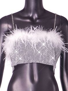 MOON TOP Sparklemuffin Tour, Top With Feathers, Trendy Aesthetic Outfits, Y2k Corset Top, Pool Dance, Sparkly Crop Tops, Hip Hop Fashion 90s, 90s Y2k Fashion, Moon Top