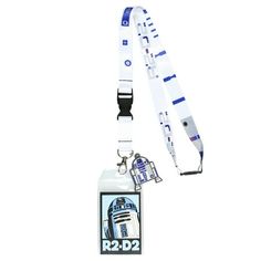 R2-D2 is an innovative and spunky droid who has served many masters over his lifetime, often finding himself in pivotal moments in his galactic history. He is brave and clever, which has helped him save the galaxy numerous times. This lanyard is the great accessory for every Jedi and Rebel Alliance enthusiast. The classic blue and white color scheme pays homage to everyone's favorite droid, making it a must-have for all fans. Crafted from great materials, this lanyard is designed to withstand th Lanyard For Keys, Key Lanyard, R2 D2, Key Wallet, Id Badge Holders, Badge Holder, Id Badge, Badge Holders Lanyard, Badge Holders