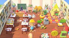 a room filled with lots of toys and furniture