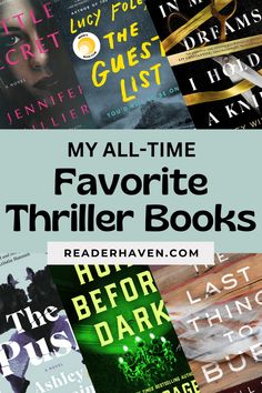 While I tend to read pretty widely, the thriller genre is one of my absolute favorites. I love the way how good thriller books can hook you, and keep you turning the pages late into the night. From psychological thrillers to crime thrillers and beyond, here are all of the best thriller novels I’ve ever read!