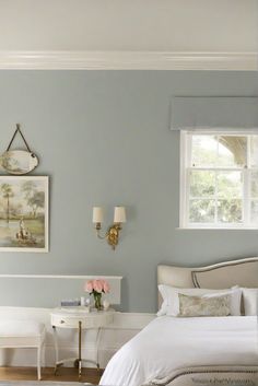 wall paint,bedroom paint,interior painting,room colors Sw Eventide Paint, Sw Cadet, Bedroom 2024, Farming Life, Wall Style, Feminine Bedroom, Bathroom Paint, Interior Design Your Home, Bathroom Paint Colors