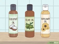 9 Ways to Make a Hot Oil Treatment for Hair - wikiHow Dry Frizzy Hair, Silver Hair Color