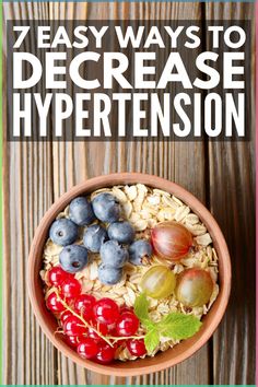 7 Lifestyle Changes to Reduce Hypertension | If you have hypertension - or have a family history Blood Pressure Lowering Foods, High Blood Pressure Diet Meals, High Blood Pressure Recipes, High Blood Pressure Diet, Blood Pressure Range, Easy Juice Recipes, Hypertension Diet, Lower Your Blood Pressure, High Blood Pressure Remedies