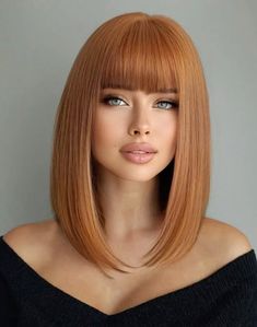 Achat sur ebay affiliation Hair For Party, Apricot Hair, Bangs Wig, Straight Hair Cuts, Red Haired Beauty, Brown And Orange, Perfect Brows, Short Blonde, Short Blonde Hair