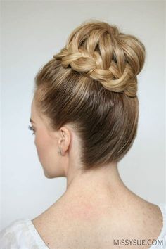 Braided Bun Prom Hairstyles. There are any references about Braided Bun Prom Hairstyles in here. you can look below. I hope this article about Braided Bun Prom Hairstyles can be useful for you. Please remember that this article is for reference purposes only. #braided #bun #prom #hairstyles Hair Braid Bun, French Braid Buns, Hairstyle For Prom, French Braid Ponytail, Side Updo, Braid Bun, Luxy Hair, Easy Bun Hairstyles, Hair Bun Tutorial