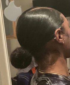 Slick Ponytail, Hair Tea, Slicked Back Ponytail, Cute Natural Hairstyles, Edges Hair, Slick Back