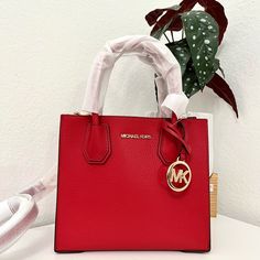 100% Michael Kors Authentic Guarantee And Firm Price! Details Crossbody Bag Pebbled Leather 100% Leather From Tanneries Meeting The Highest Standards Of Environmental Performance Gold-Tone Hardware 8.75”W X 7.5”H X 4”D Handle Drop: 4.25” Adjustable Strap: 22.25”-24.5” Exterior Details: Removable Strap Interior Details: 2 Open Compartments, Center Zip Compartment, 3 Card Pockets Lining: 100% Polyester Dust Bag Not Included Imported Luxury Red Pebbled Leather Bag, Michael Kors Rectangular Textured Leather Bag, Michael Kors Textured Leather Shoulder Bag, Michael Kors Pebbled Leather Satchel Bag, Pebbled Leather Crossbody Shopping Bag, Red Pebbled Leather Bag For Everyday Use, Pebbled Leather Crossbody Bag For Shopping, Michael Kors Designer Textured Leather Bag, Michael Kors Rectangular Leather Bag