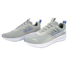 Elevate Your Athletic Style With These Stunning Puma Star Vital Refresh Sneakers. Perfect For Women Who Love To Stay Active, These Lace-Up Sneakers Are Designed To Keep You Comfortable And Supported No Matter What. The Gray Color Complements Any Outfit, While The Puma Logo Adds A Touch Of Style. Crafted With The Finest Materials, These Sneakers Are Built To Last. The Lace-Up Closure Ensures A Secure Fit, While The Breathable Design Keeps Your Feet Cool And Comfortable During Long Workouts. Wheth Gray Puma Sneakers For Sports, Gray Sporty Puma Sneakers, Sporty Gray Puma Sneakers, Puma Rs-x, Running Sneakers Women, Puma Rs, Puma Logo, Athletic Style, Puma Suede