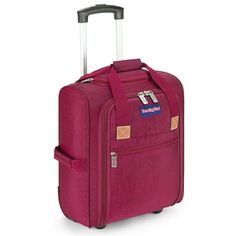 SAVE $60-$80 PER FLIGHT CARRY ON CHARGES  Our Rolling bag Size 17 x 13 x 8 inch, perfect fit personal item size 17 x 13 x 8 inch limit of Jet Blue Airline and Major Airlines including Spirit, Frontier, and American. It can be easily placed under seat to save your carry on charge around $60-$80 per flight. Color: Purple.  Gender: unisex.  Age Group: adult. Rectangular Purple Travel Bag For On-the-go, Rectangular Purple School Travel Bag, Purple Rectangular Travel Bags, Rectangular Purple Luggage For Travel, Purple Rectangular Luggage For Travel, Purple Rectangular Luggage For Trips, Purple Travel Bag With Luggage Sleeve, Purple Rectangular Travel Accessories, Purple Luggage With Sleeve For Travel