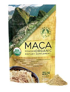 Prostate Health Herbs Maca Root Powder, Natural Vitamins, Best Supplements, Natural Supplements, Usda Organic, Organic Recipes, Dietary Supplements