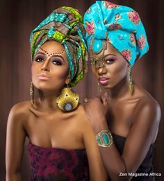 The Beauty of the African Head wrap By Princess Amayo: http://zenmagazineafrica.com/culture/the-beauty-of-the-african-head-wrap-by-princess-amayo/ Head Wrap Styles, Hair Wraps, Black Power, African Inspired