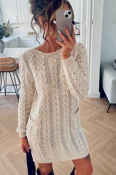 Dani Beige Cable Knit Jumper Dress Cable Knit Jumper Dress, Beige Jumper, Knit Jumper Dress, Cable Knit Dress, Knitted Jumper Dress, Cable Knit Jumper, Knitted Jumper, Jumper Dress