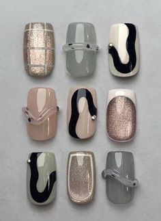 Minimal Nails Art, Hello Nails, Pretty Gel Nails, Soft Nails, Kawaii Nails, Luxury Nails, Funky Nails, Fancy Nails