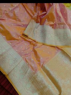 Exclusive Pure Banarasi Katan with Floral Jaal  Zari Hand Weaved Saree  Colour: Multy Work:Hand Weaved Care: Dry Clean Only  DELIVERY TIME: 2 TO 3 WEEKS  CURIER PARTNER : DHL EXPRESS  Note: If Customer Wants We Make ready Blouse ,False Pico Also (Extra Charges Aplicable For That) PLS CHAT WITH US FOR COLOUR SELECTION OR MORE DETAILS Gold Katan Silk Saree With Gota Work, Gold Katan Silk Traditional Wear With Gota Work, Gold Sharara With Zari Weaving For Diwali, Banarasi Silk Blouse Piece With Gota Work For Diwali, Diwali Katan Silk Saree With Gota Work, Gold Banarasi Silk Sharara With Self Design, Diwali Banarasi Silk Saree With Gota Work, Banarasi Silk Saree With Gota Work For Diwali, Katan Silk Traditional Wear With Gota Work For Puja