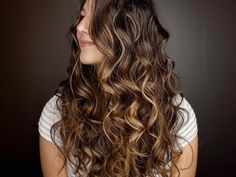 Natural Looking Curls, Grey Hair