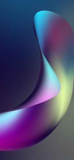 an abstract background with blue, purple and green curves in the shape of curved lines