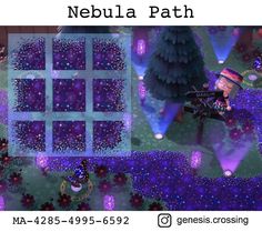 an image of a computer screen with the words nebula path on it