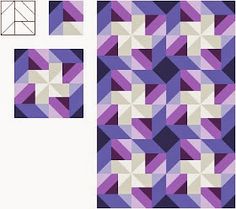 an image of a purple and white pattern