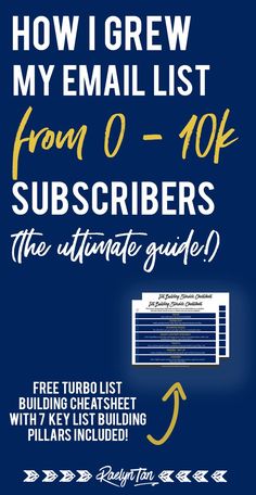 Makes Money Online 10000 Subscribers, Email Marketing Examples, Email Marketing Inspiration, Blog Business, Email Marketing Tools, Email Marketing Design, Email List Building, Building Tips, Email Marketing Campaign