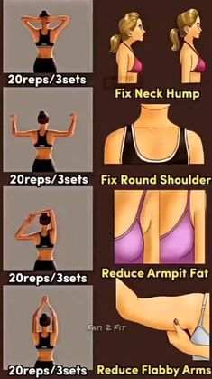 a woman's arm and shoulder workout guide