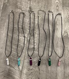 Trendy Crystal Rope Necklace Colors Available: Green Marble White Marble Turquoise Marble Pink Purple Turquoise Marble, Marble Pink, Wooden Necklace, Copper Pendant, Cabochon Pendant, Love Charms, Green Marble, Rope Necklace, Pink Marble